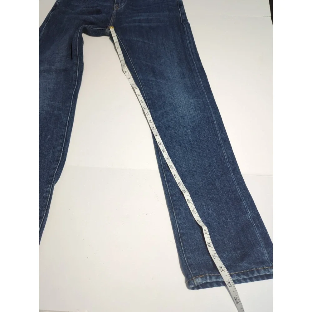 Levi's Made & Crafted Tack Slim Selvedge Jeans 31x34 Nova Blue Italy LMC Premium